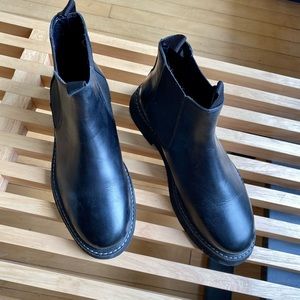 ASOS Black Leather Chelsea Boots Men’s 5